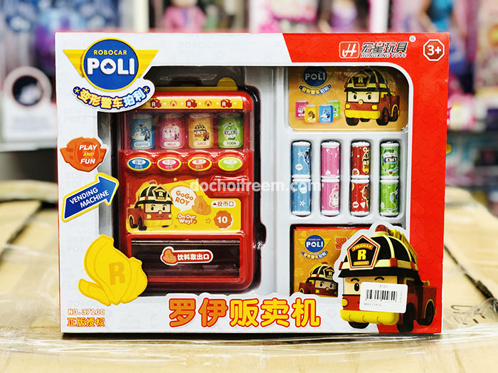 Máy bán nước tự động robocar poli