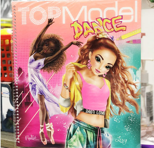 Topmodel_BST thiết kế chủ đề Dance kèm sticker