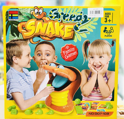 Bộ đồ chơi con rắn tham lam