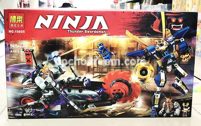 Lắp ráp ninja Thunder Swordsman 10805