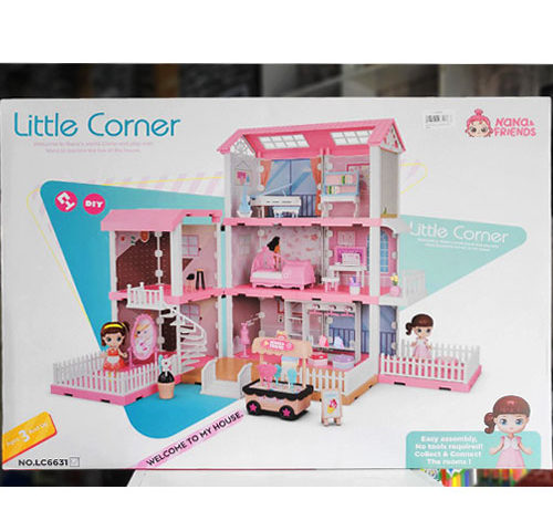 Ngôi nhà 3 tầng cho búp bê