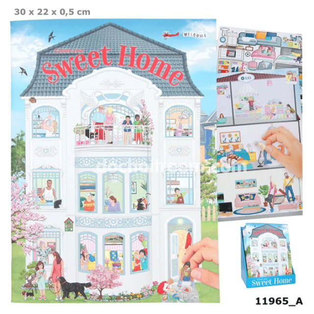 Topmodel - BST sticker dán hình Sweet home