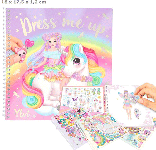 BST thiết kế thời trang Ylvil Dress Me Up kèm sticker TM0411854